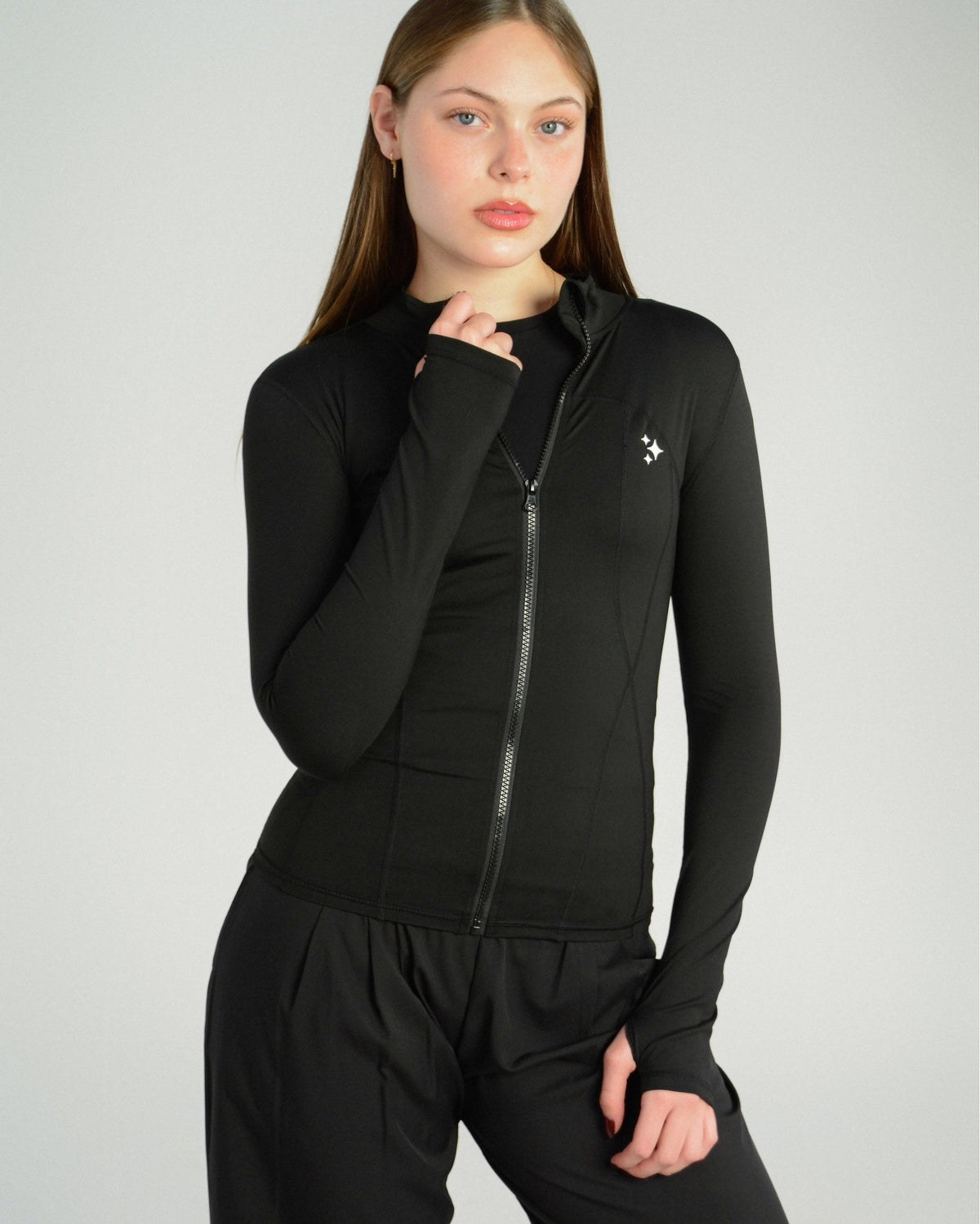Fit Mom Jacket Black