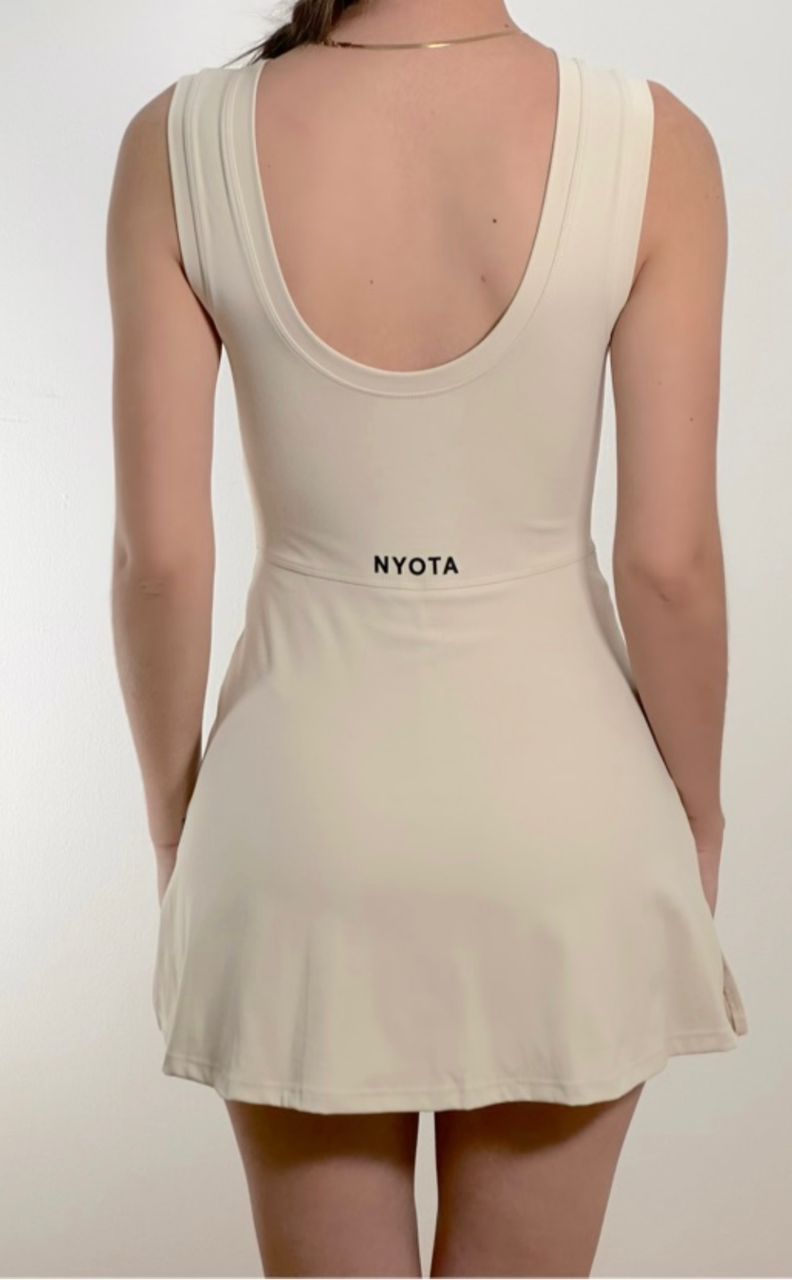 Nude dress